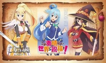 ChaosTCG 「この素晴らしい世界に祝福を！」特製ラバープレイマットの