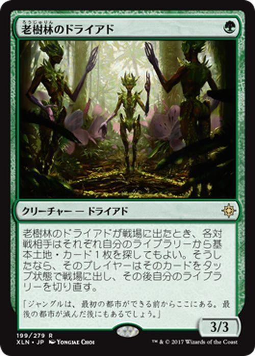 老樹林のドライアド（レア）｜マジック：ザ・ギャザリング MTGカード