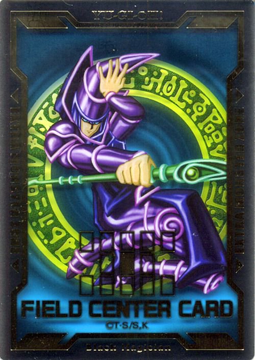 遊戯王 フィールドセンターカード (ブラック・マジシャン 