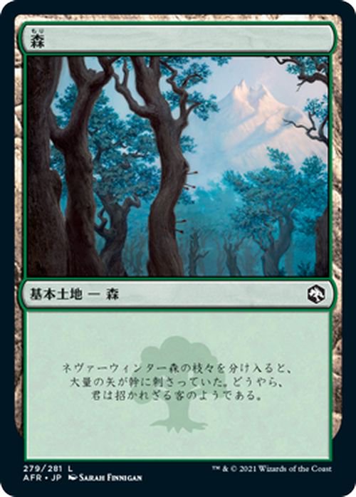 森（基本土地）｜マジック：ザ・ギャザリング MTGカード通販のカード 