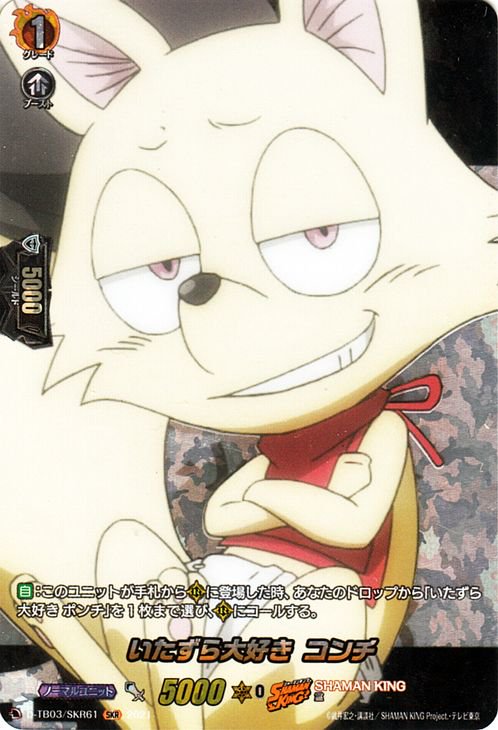 シャーマンキング スペシャル霊カード ポンチ コンチ - コミック