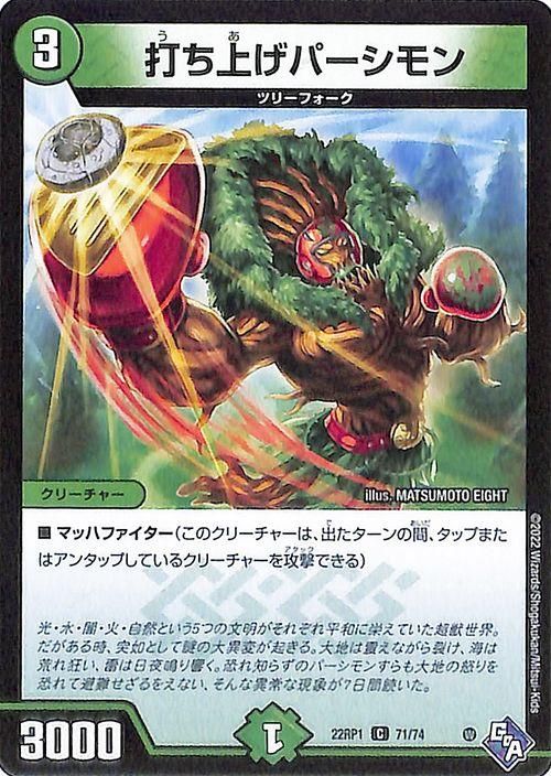 打ち上げパーシモン