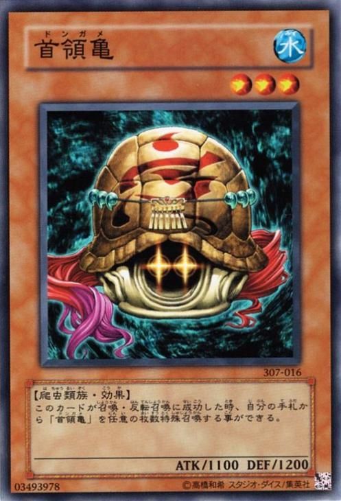 今季一番 遊戯王 首領亀【ノーマル】 307-016 ｜遊戯王カード通販のカード シングルカード