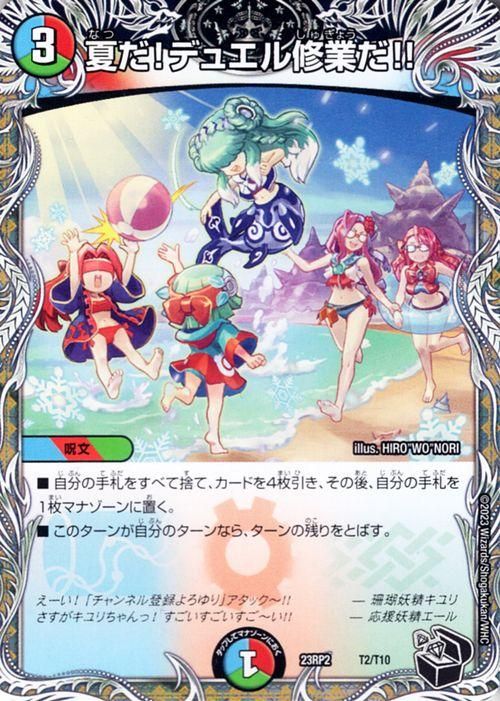 夏だ!デュエル修業だ!!【黒トレジャー】