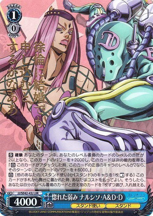 惚れた弱み ナルシソ・A&D・D【JJR】