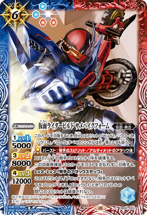 仮面ライダー ビルド クローズビルドフォーム ２枚 神秘なる願い