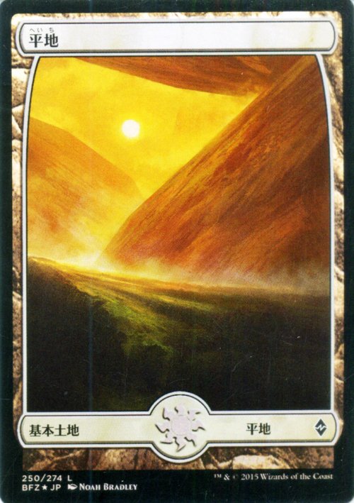 平地（FOIL）｜マジック：ザ・ギャザリング MTGカード通販のカード