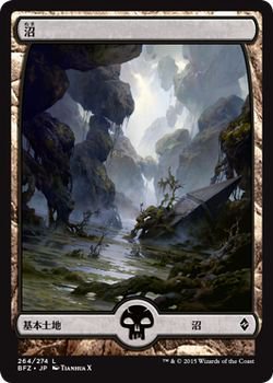 沼（基本土地）｜マジック：ザ・ギャザリング MTGカード通販のカード 