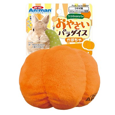 ドギーマン ウサギのおもちゃ おやさいパラダイス かぼちゃ うさぎ星 大阪のうさぎ専門店
