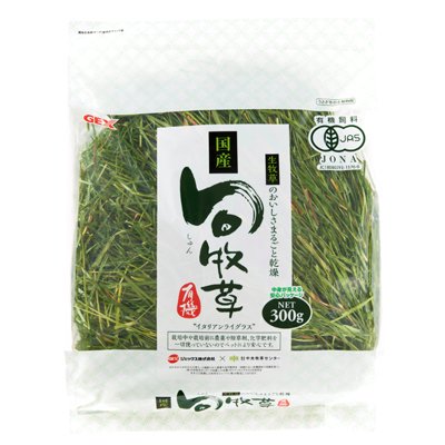 GEX　旬牧草　イタリアンライグラス　300g - うさぎ星 - 大阪のうさぎ専門店