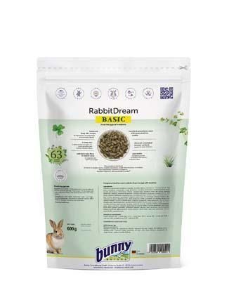 ラビットドリーム　ベーシック　4袋 バニーネイチャー ラビットドリーム ベーシック 600g - うさぎ星