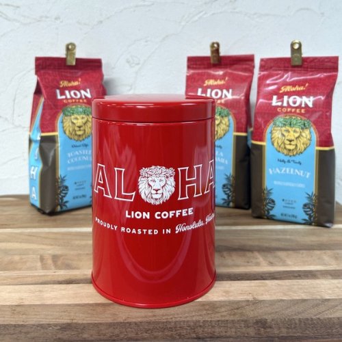 LION COFFEE　Mart　コラボキャニスター - 本物のハワイをお届けするハワイ専門通販ショップ　ピック・ザ・ハワイ