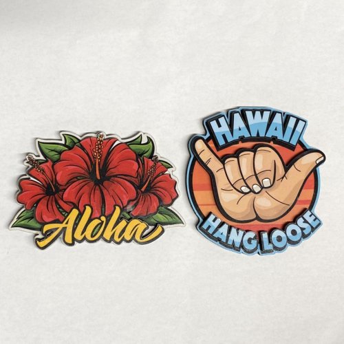 Hawaii直輸入!! ３Dマグネット【ハイビスカス】 - 本物のハワイをお届けするハワイ専門通販ショップ　ピック・ザ・ハワイ