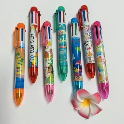 サンエックス わんわんわんこ わんこ学校 6色ボールペン 4本セット