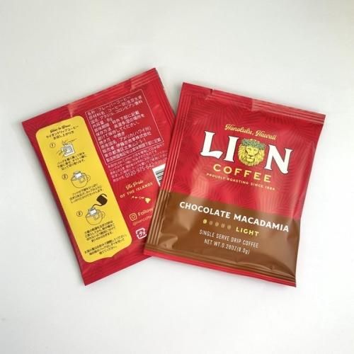 LION COFFEE シングルドリップチョコレートマカダミア 8g×4袋