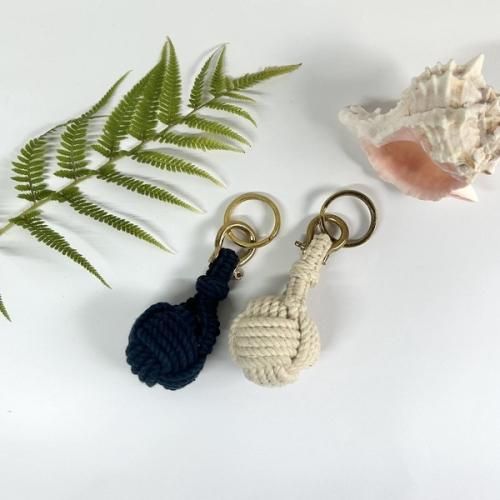 モンキーフィストキーチェーン ネイビー - 本物のハワイをお届けする