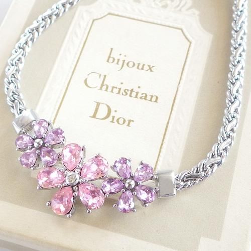 Cristian Dior クリスチャンディオール ピンクとパープルの