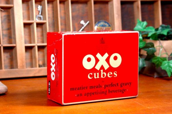 アンティーク Oxo Cubes アルミ缶 ランチボックス Sold Out Brick Lane Antiques