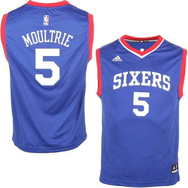 AW13)adidas Arnett Moultrie Philadelphia 76ers  /NBA/フィラデルフィア・セブンティシクサーズ/L/ジュニアサイズ/YOUTH/ゲームシャツ - DR.JAK