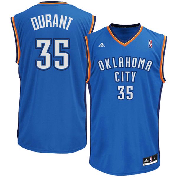 AW25)adidas Kevin Durant Oklahoma City  Thunder/NBA/オクラホマシティ・サンダー/XL/ジュニアサイズ/YOUTH/ゲームシャツ - DR.JAK