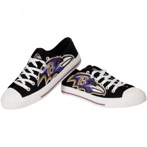 SN563)Forever Collectibles Baltimore Ravens Big Logo Low  Topスニーカー/ボルチモア・レイブンズ/NFL/28cm - DR.JAK