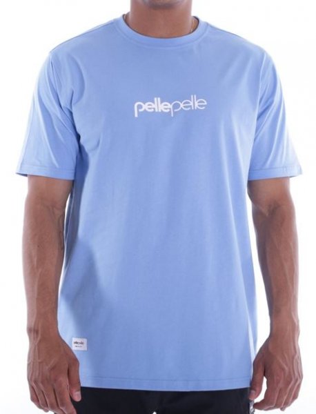 BB99)PELLE PELLE Core-porate Tシャツ半袖(PP3014-311)SKY.B/ペレペレ/大きいサイズ - DR.JAK