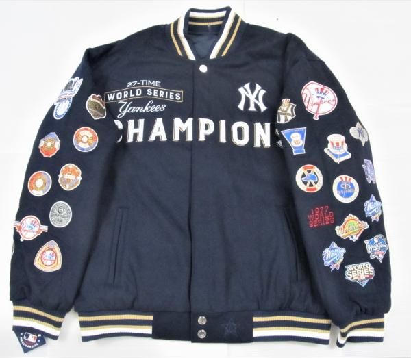 Perushu × MLB スタンドネック中綿ベスト　ニューヨークヤンキース　L Perushu × MLB スタンドネック中綿ベスト ニューヨーク
