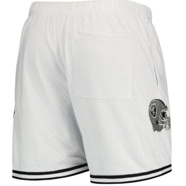 BF81)PRO STANDARD LAS VEGAS RAIDERS ジャージハーフパンツ/白/M/L/XL