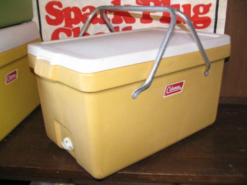 Coleman Cooler Box 黄×白2 - AMERICAN VINTAGE Sunny's smile