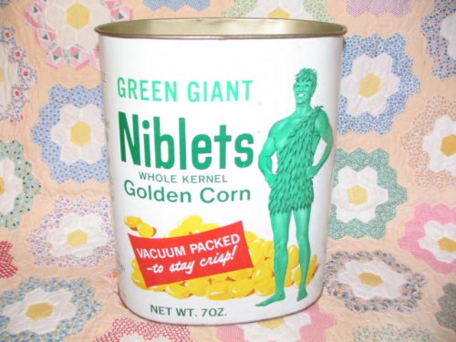 Green Giant TRASH CAN - AMERICAN VINTAGE Sunny's smile