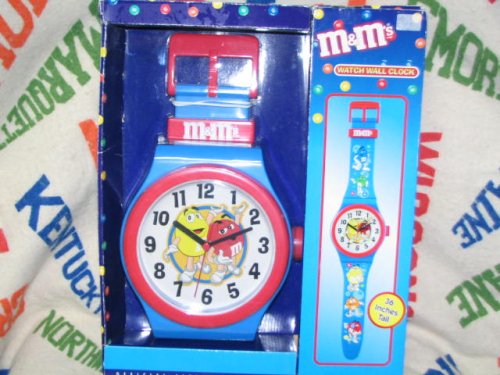 m&m's　WATCH WALL CLOCK - AMERICAN VINTAGE Sunny's smile