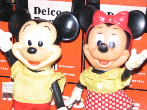 70s DAKIN ディズニー ミッキーマウス&ミニーマウス ペア - AMERICAN 
