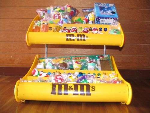 M&M’s ディスプレイラック♪ ディスプレイラック】m&m's ディスプレイラック 商品棚 陳列用