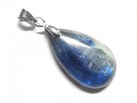 ★【カイヤナイト】藍晶石★天然石ペンダント：KY-26649