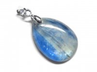 ★【カイヤナイト】藍晶石★天然石ペンダント：KY-26639