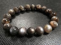 g180円★【ブラックサンストーン】日長石☆天然石ブレスレットM★11mm：SN-37970<img class='new_mark_img2' src='https://img.shop-pro.jp/img/new/icons5.gif' style='border:none;display:inline;margin:0px;padding:0px;width:auto;' />