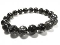 g170円★【ブラックルチル】黒針水晶ブレスレットM★10.5mm<img class='new_mark_img2' src='https://img.shop-pro.jp/img/new/icons5.gif' style='border:none;display:inline;margin:0px;padding:0px;width:auto;' />