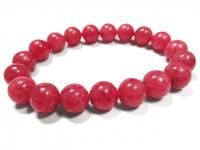 g170円☆【シナバークォーツ】辰砂入り水晶☆天然石ブレスレット