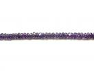 一連販売☆【アメジスト】紫水晶☆ボタンカット(４mm)：REN-AM-4A2200