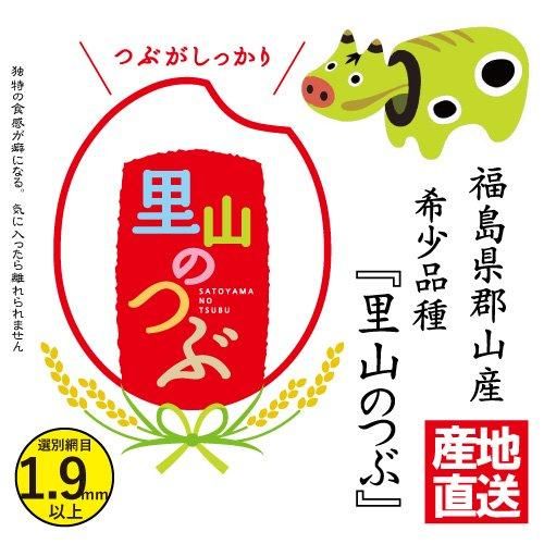 福島県二本松産　新品種　里山のつぶ