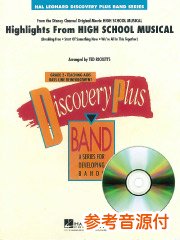 ウィンズスコア 参考音源cd付 Highlights From High School Musical ハイスクール ミュージカル ハイライト