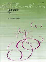 【ウィンズスコア】Pop Suite／ポップ組曲（バリ・チューバ4重奏）