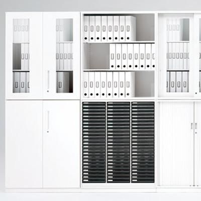 ウチダ 収納システム ハイパーストレージHS ホワイトタイプ