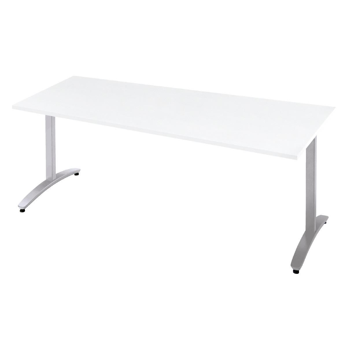 プラス 会議テーブル NN-1809TAD 【T字脚アジャスター】【配線口なし