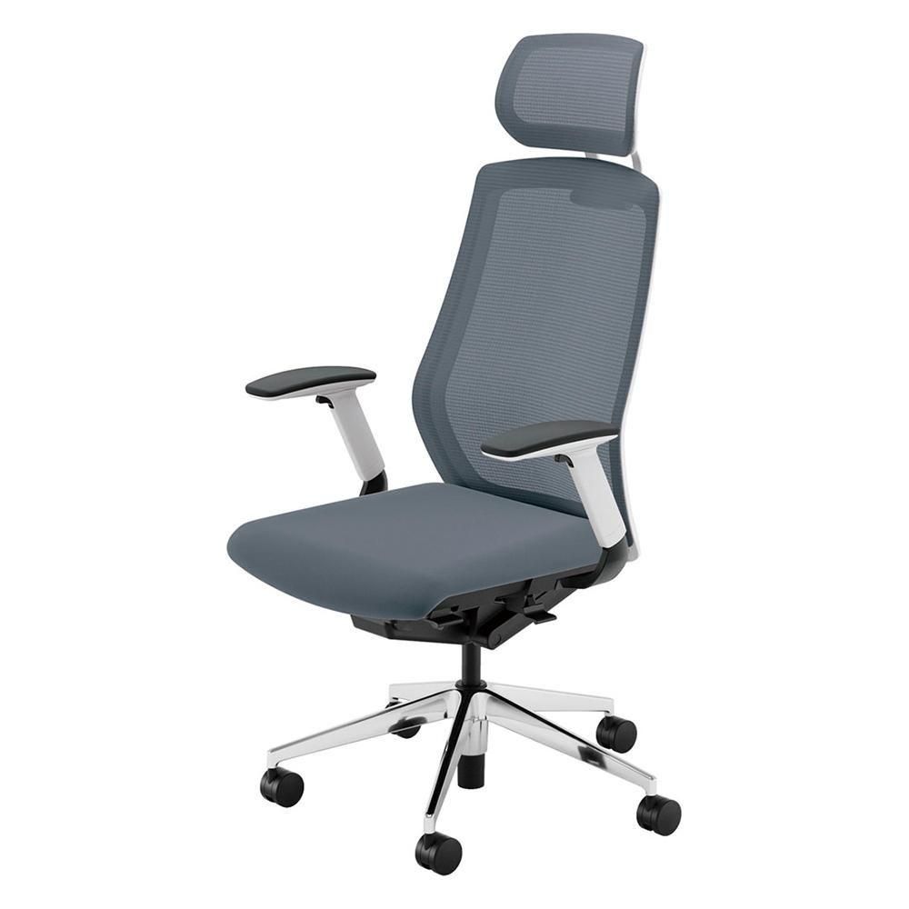 ウチダ オフィスチェア 5-362-684/5-362-584 【ヘッドレスト付き