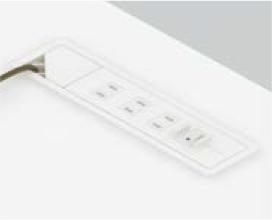 ウチダ 平行スタックテーブル コネクティングユニットAC3 OW 6-640