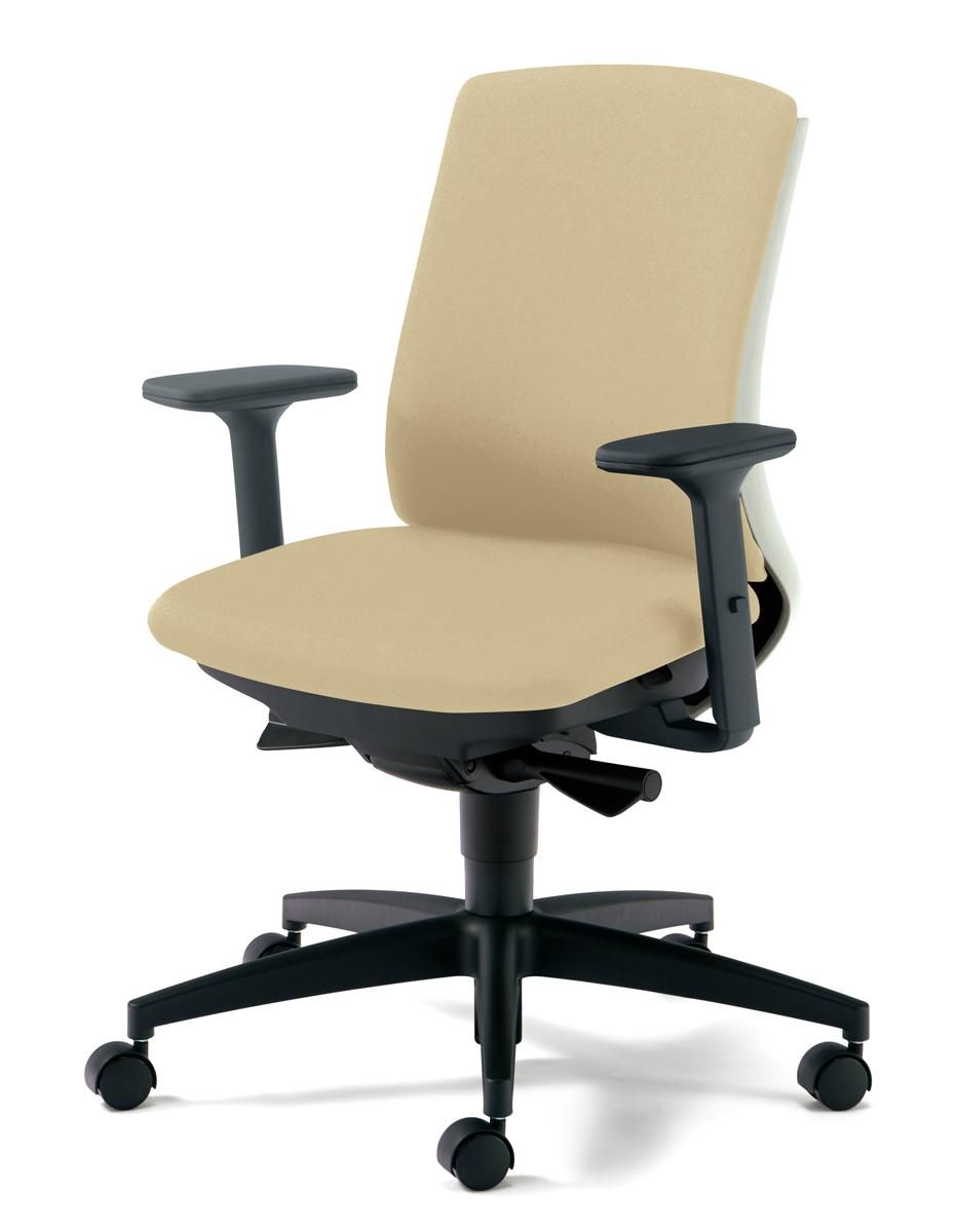 オフィスチェア ベージュ 椅子 SYALENデスクチェア ベージュ色 未使用