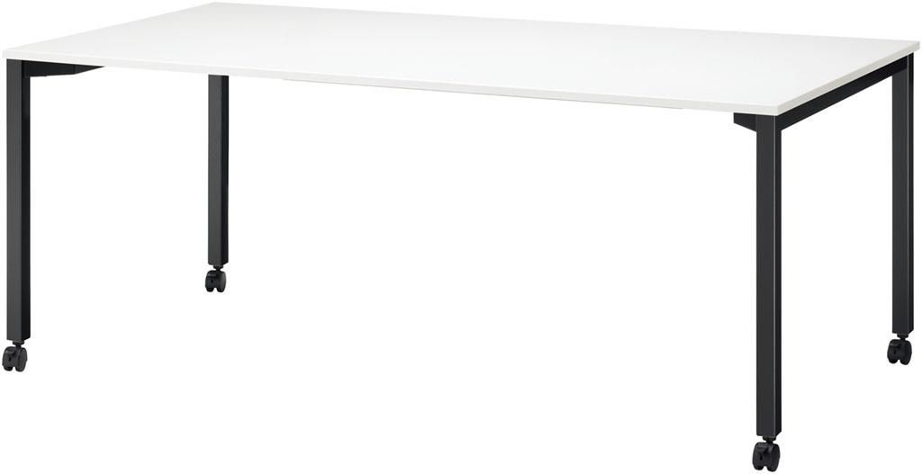 ヘキサテーブル65センターテーブル付きウォールナットニス仕上げ　NHC65w ユアサプライムス.com｜テーブル 幅95cm オーバル型 ホワイト