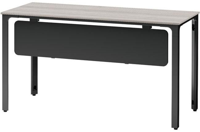 テーブル　組立タイプ　Ｗ－5 ウチダ ワークデスク フラップ幕板タイプ W-147 AJ 【アジャスター