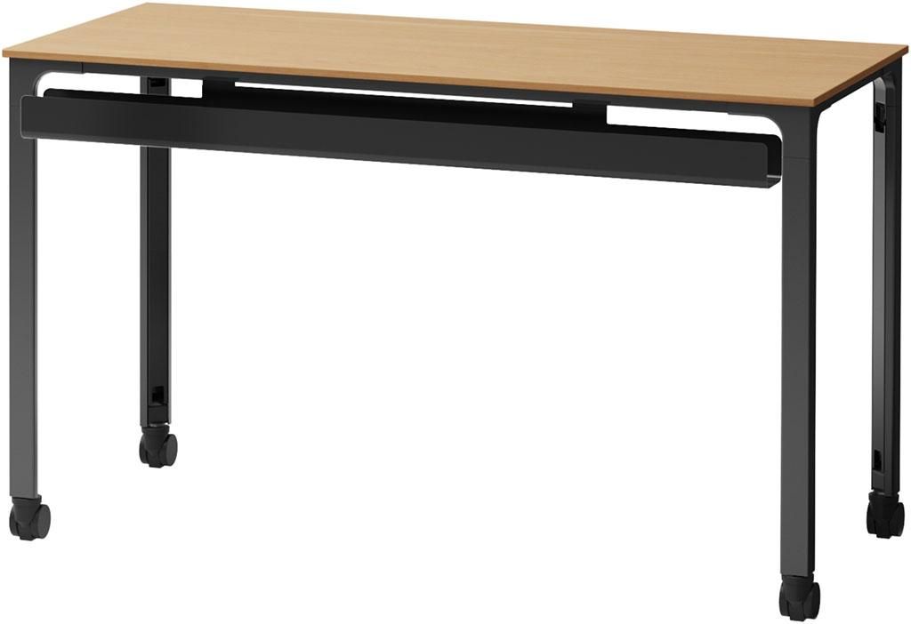 ウチダ ワークデスク 配線ダクトタイプ K-187 CS 【キャスタータイプ